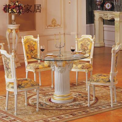 China Solid Wood Italian Dining Room Furniture French Furniture Empire Style Furniture for sale