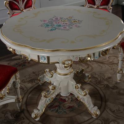 China Antique Dining Room Furniture Reproduction Style Solid Wood French Furniture for sale