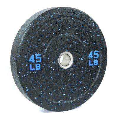 China Universal hot sale rubber crumb plate fitness bumper equipment for weightlifting for sale