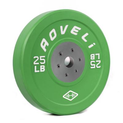 China Universal Wholesale Weightlifting Competition Bumper Plates Training With Fitness for sale