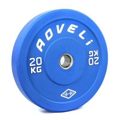 China China Factory Sale Universal Colored Barbell Weight Bumper Plate for sale