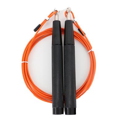 China Professional manufacturer of pp handle+steel wire+PVC/PU customize logo multicolor adjustable jump rope for sale