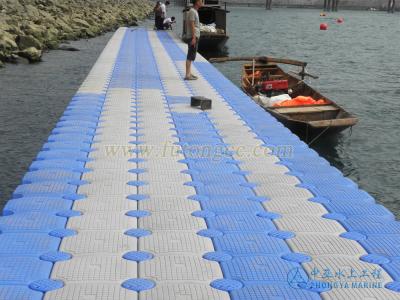 China Plastic Jet Ski Dock HDPE Floating Pontoon Sea Scooter Dock for sale