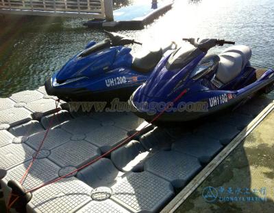 China Plastic Jet Ski Dock Floating Pontoon SEA SCOOTER Dock System for sale