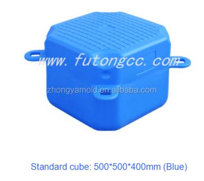 China Modular Plastic Floating Dock Pontoon Cubes for sale