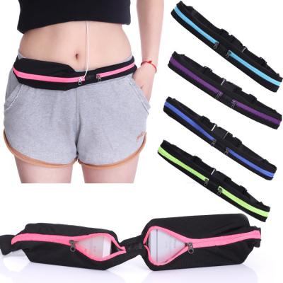 China Newest Selling Waterproof Sports Waist Bag Large Capacity Elastic Waist Anti Theft Mobile Phone Multifunctional Unisex Running Travel Storage Bag for sale