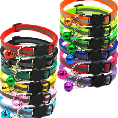 China Metal Double Color Bells Design Designer Retractable Collar Unique Fashionable Safety Buckle for sale