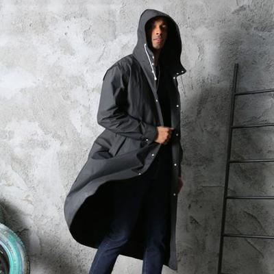 China Simple Design Cheap Fashionable Raincoat Non Light Wear Resistant Thick Unisex Breathable Outdoor Durable Long Slip for sale