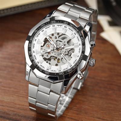 China Forsining Skeleton Automatic DIVER Watch Man Chronograph Watch With Visible Mechanism For Wristwatches Mens Watch for sale