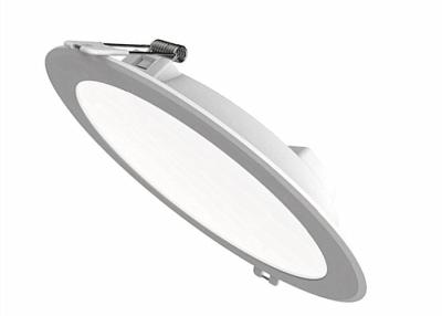 China Impulsión llevada redonda comercial de Downlight IP20 CCT 5500K del panel a bordo diseño en venta