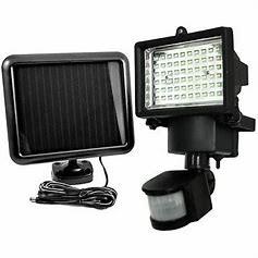 China 100 Watt Solar Powered Security Light With Motion Sensor , Solar Motion Flood Lights for sale