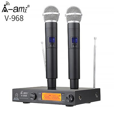 China Professional headset microphone factory wholesale price VHF karoke wireless microphone for sale