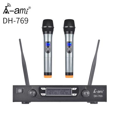 China Professional Handheld Microphone Wireless Microphone For Stage Performance Wireless Microphone for sale