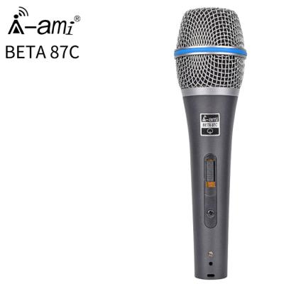 China Supercardioid handheld high quality karaoke microphone wire handheld dynamic microphone for sale