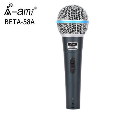 China Supercardioid handheld high quality karaoke microphone wire handheld dynamic microphone for sale