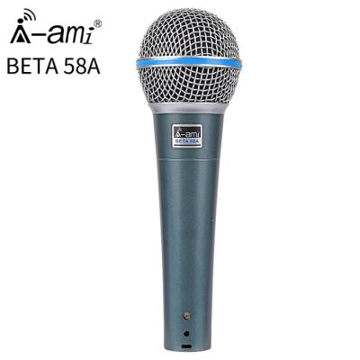 China Sound Metal Handheld Wired Microphone For Karaoke for sale