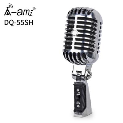 China Vintage Dynamic Mic For Vocal 55Shipping And Handling Series Bar Singing Launchpad DJ Karaoke System Stage Microphone Metal Handheld Classic Microphone for sale