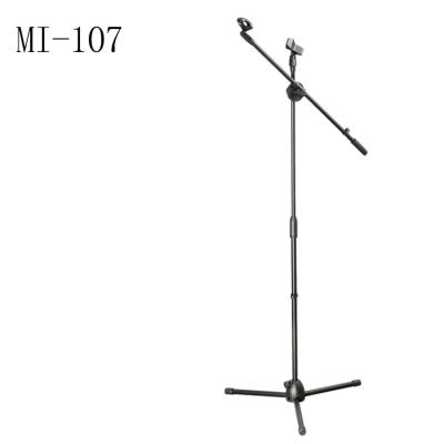 China New Cheapest Price Metal MIC Stand Stable Microphone MI-107 Foldable for sale