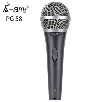 China Professional Microphone Wholesale Price Dynamic Microphone Handheld Cable Microphone for sale