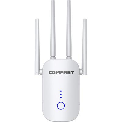 China Indoor wireless wifi repeater amplifier CF-WR758AC dual band wifi supplement 1200M for sale