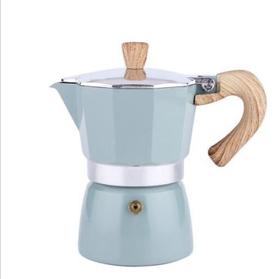 China Sustainable Stove Mocha Coffee Induction Easy Wash Top Pot Customized Espresso Maker for sale