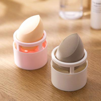 China Non Toxic 1-25-15 Latex Reusable Plastic Travel Make Up Makeup Sponge Case for sale