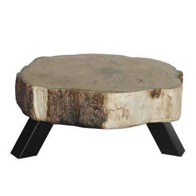 China Promotional hot sale contemporary design GRC round side tables stylish coffee table for living room furniture for sale