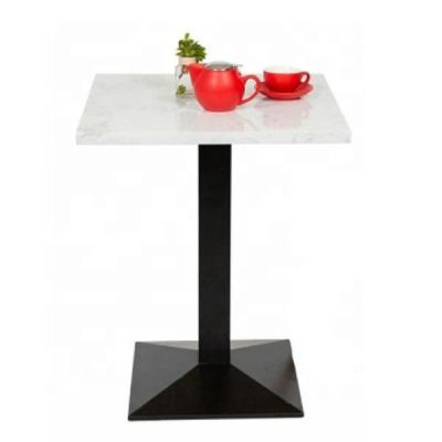 China Modern hot sale home furniture sintered stone artificial marble dining table for sale