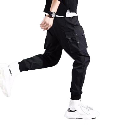 China 2021 Autumn Viable Cargo Pants Multi Pockets Hip Hop Mens Pants Jogger Mens Casual Cargo Pants Sports Pants With Pockets for sale