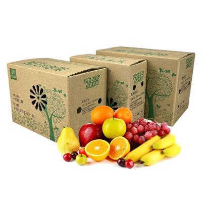 China Comida Recyclable Logo Cardboard Box Folding Corrugated Cardboard Shipping Paper Box Custom for sale