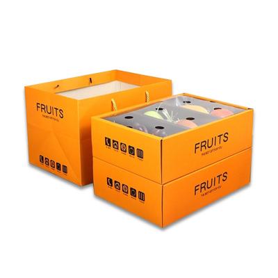 China Recycled Materials Factory Price Fruit Packaging Fresh Keeping Container Corrugated Carton Box Shipping Fruit for sale