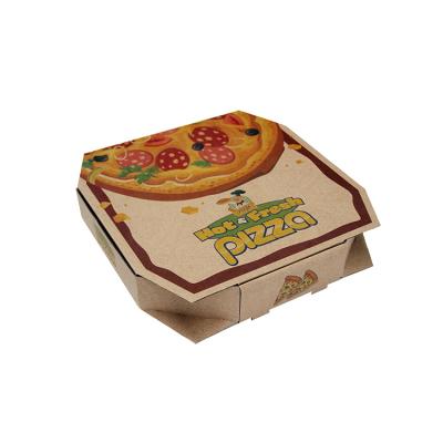 China Cajas De Para De Pizzas Al Por Mayor Recyclable Custom Fast Food Take Away Boxes Chicken Pizza Box for sale