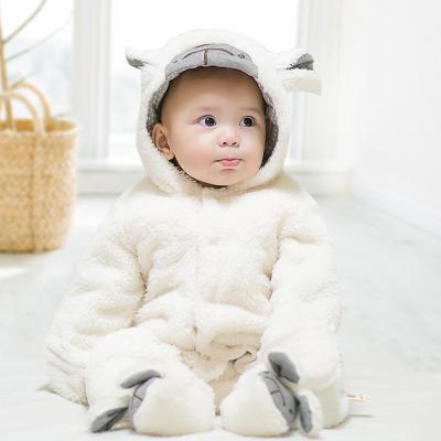 China Wholesale Baby Organic Lamb Baby Boy Clothes Newborn Rompers for sale