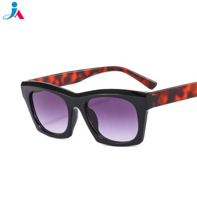 China Fashion Sunglasses 2023 Custom Shades Simple Oversized Cat Eye Women Men Fashion Sunglasses CIA Logo High Quality Sun Glasses Small Frame Square for sale