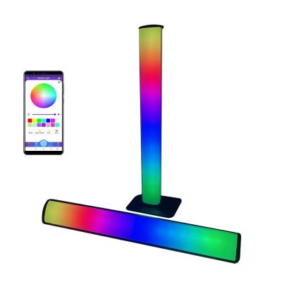 China Modern Colorful RGB Play Led Light Bar Bedside Living Room Decor Music Sync Indoor Home Lamp for sale