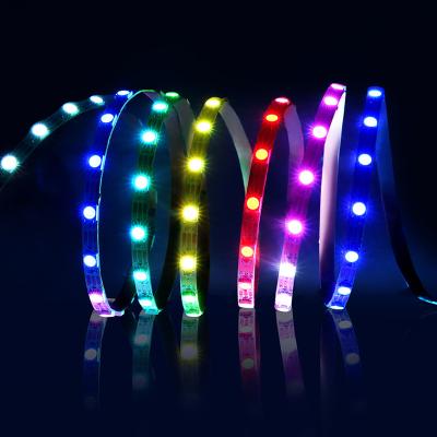 China Sync With Music Full Color Smart Led Strip Ws2812 12V Led Pixel Strip Kit With Long-Term Technical Support for sale