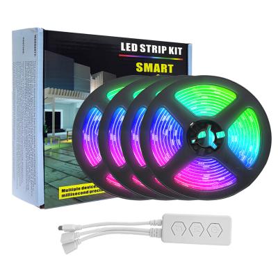 China Living Room Chasing 44 Key Remote Control RGB Led Strip TV Background Light China RGB Led Strip With Good Service for sale