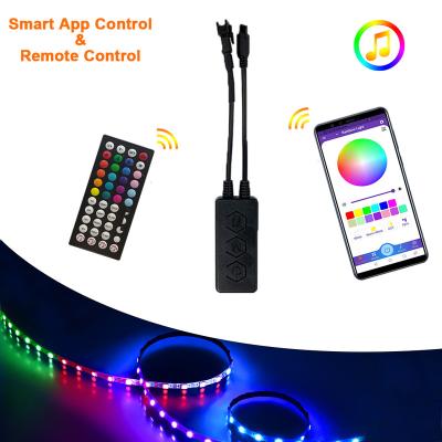 China Easy Installation Smart App Control Controller With 44Keys Remote Control For Led Flexible Strip Light for sale