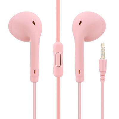 China U19 Macaron Handsfree In-Ear Earphone Music With MIC 3.5MM Earphone Microphone Music Call HiFi Stereo Cable Earphone Cheap for sale