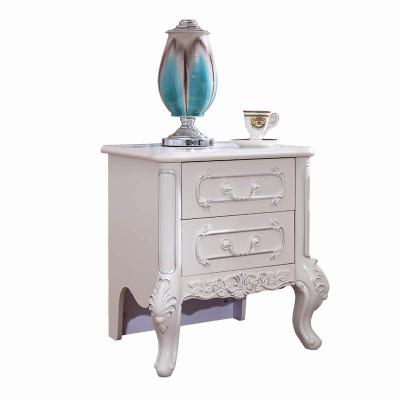 China Modern Professional Manufacture Bedside Table European Style Nordic Wooden Bedroom Furniture for sale