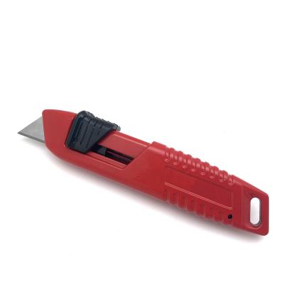 China Screw Release Best Selling Practical Automatic Retractable Knife Compact Automatic Retractable Serving Knife for sale