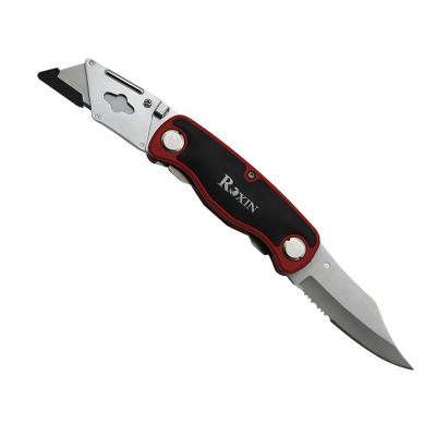 China Wholesale Portable Folding Wood Folding Knife Metal Lightweight Pocket Knife Cutting for sale