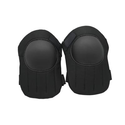 China Universal Black Protect Patella Safety Eva Foam Knee Pads Slightly Hard Shell For Work Floor Gardening for sale