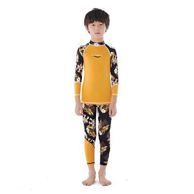 China New Arrival Kids Diving Suit Waterproof Wetsuit Anti-UV Tops Cute Neoprene Kid Swimwear Beach Wear Surf Wetsuit for sale