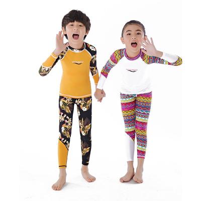 China Wetsuits Wholesale Anti-UV Kids Long Wetsuit Discount Price Swimming Surfing Diving Suit For Little Boy for sale