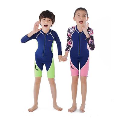 China Popular Anti-UV Recommend Children Wetsuit Children's Sun Protection One-Piece Diving Suit Wetsuit for sale