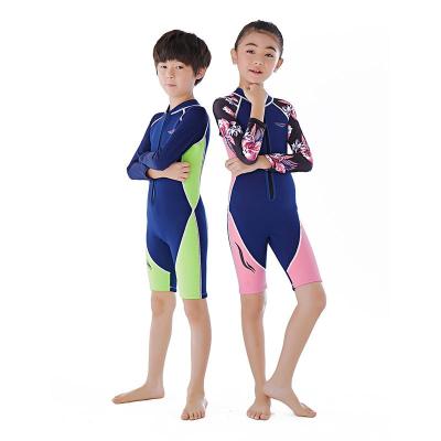 China New Style Neoprene 3MM One Piece Small Anti-UV Wetsuit Thermal Wetsuits Kids Swim For Boys Girls for sale