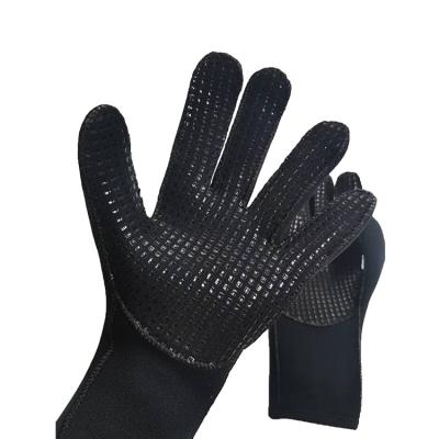 China Fashionable Hot Sale Custom Colored Neoprene Diving Gloves 3mm Bonded Neoprene Gloves for sale