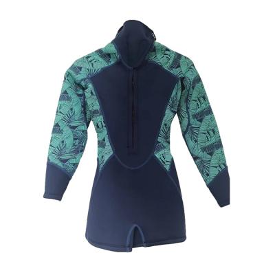 China New Design Swimsuit 9mm Wetsuit Women Antibacterial Quality Long Sleeve Free Diving Suit 2.5MM Air Wetsuit Bath for sale