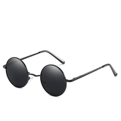 China Wholesale Men's Glass Ocean Glass Frame Metal Shades Fashion Shades Sunglasses Real Eye Comfort/HD Show/Experience/Barrier Porcelain Metal Mirror Sun Glasses sunglasses 2023 for sale